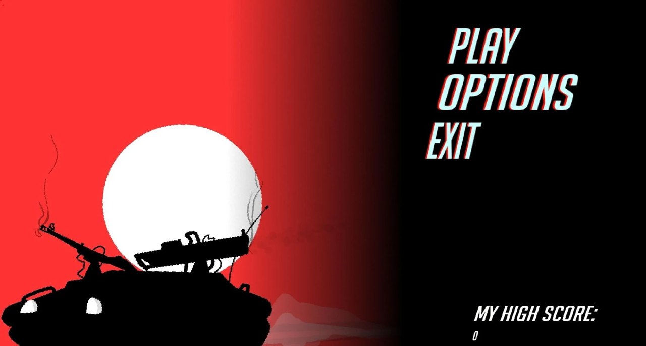 像素赛博朋克坦克截图