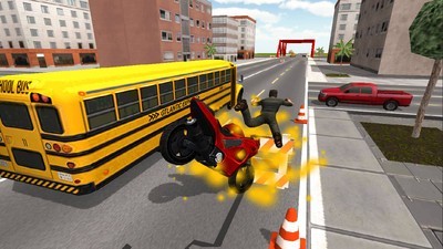 赛车摩托车3D截图