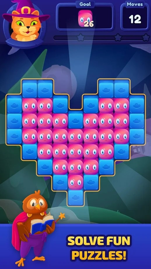 方块点击消除截图