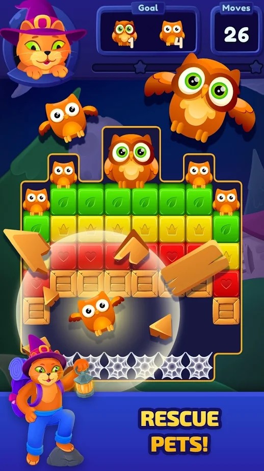 方块点击消除截图