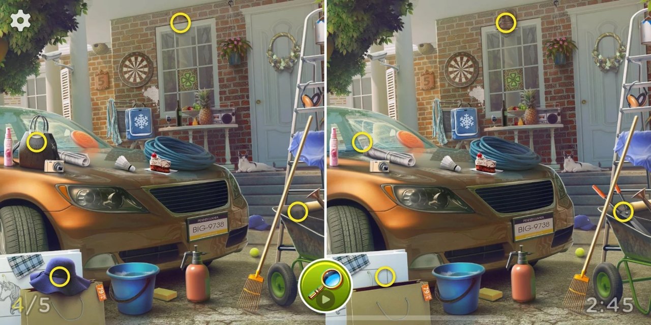 隐藏的差异截图