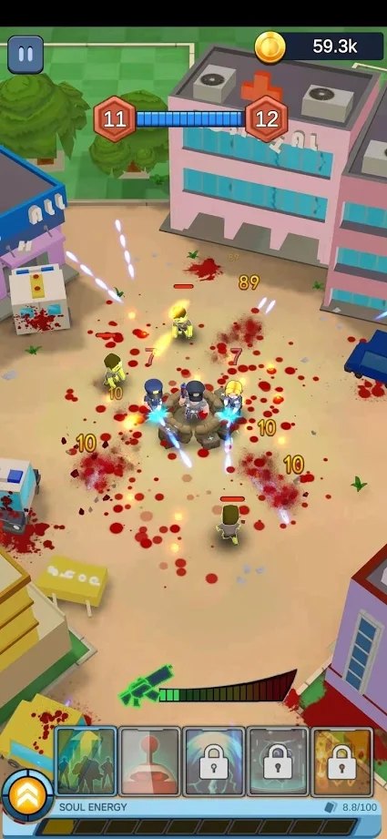 僵尸围攻：防御截图