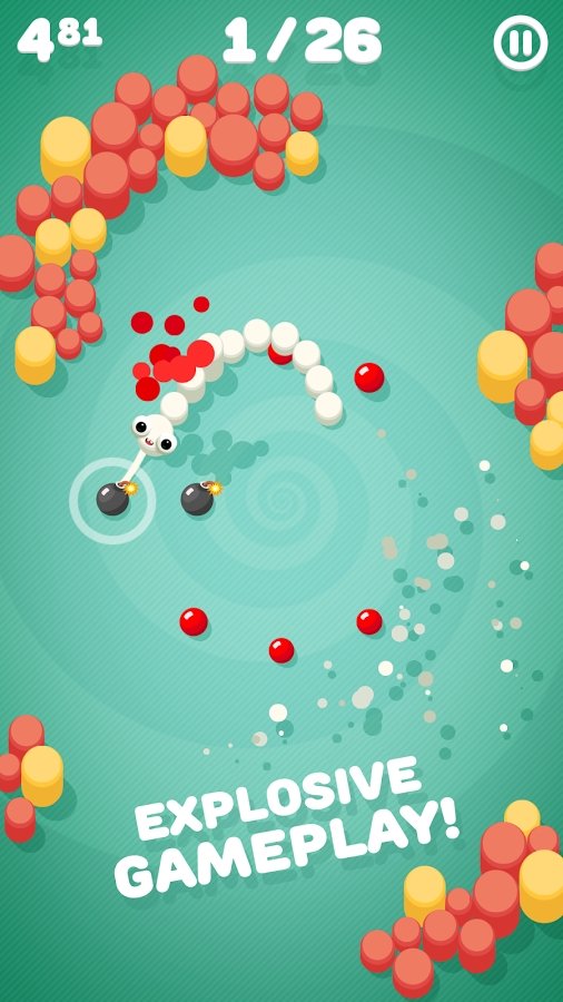 绳子上的贪吃蛇截图