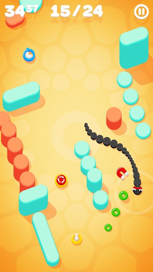 绳子上的贪吃蛇截图