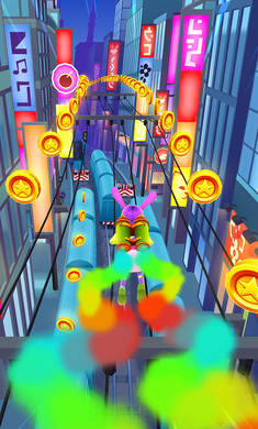 地铁跑酷东京截图