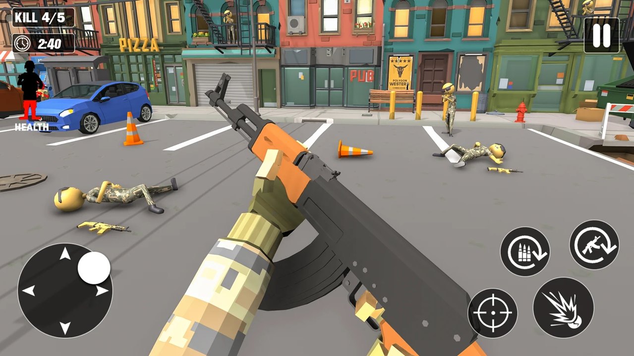 战斗战争雇佣军射击截图