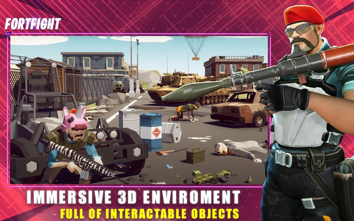 战斗之夜大逃杀3D截图