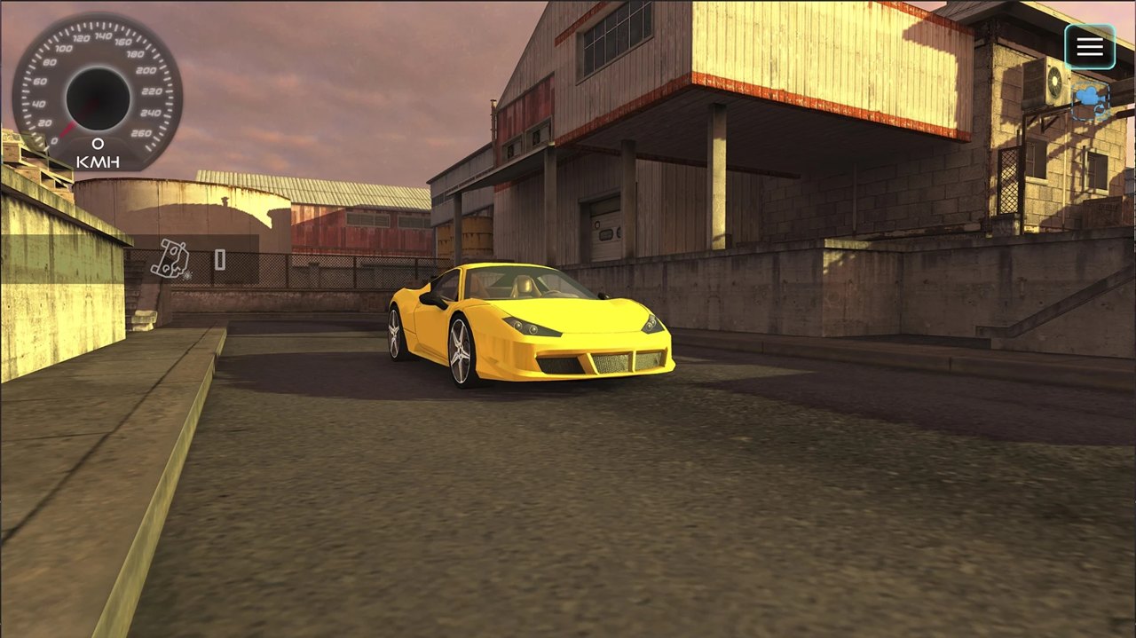 真实停车场驾驶截图