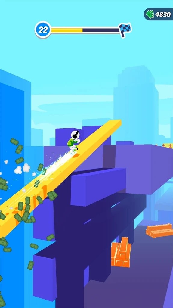 火柴人滑板截图