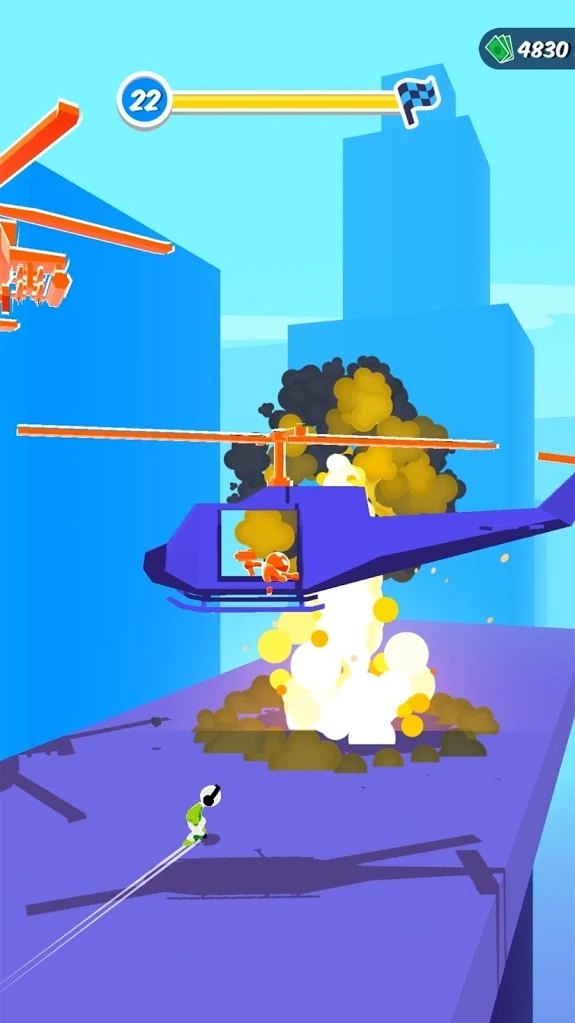 火柴人滑板截图