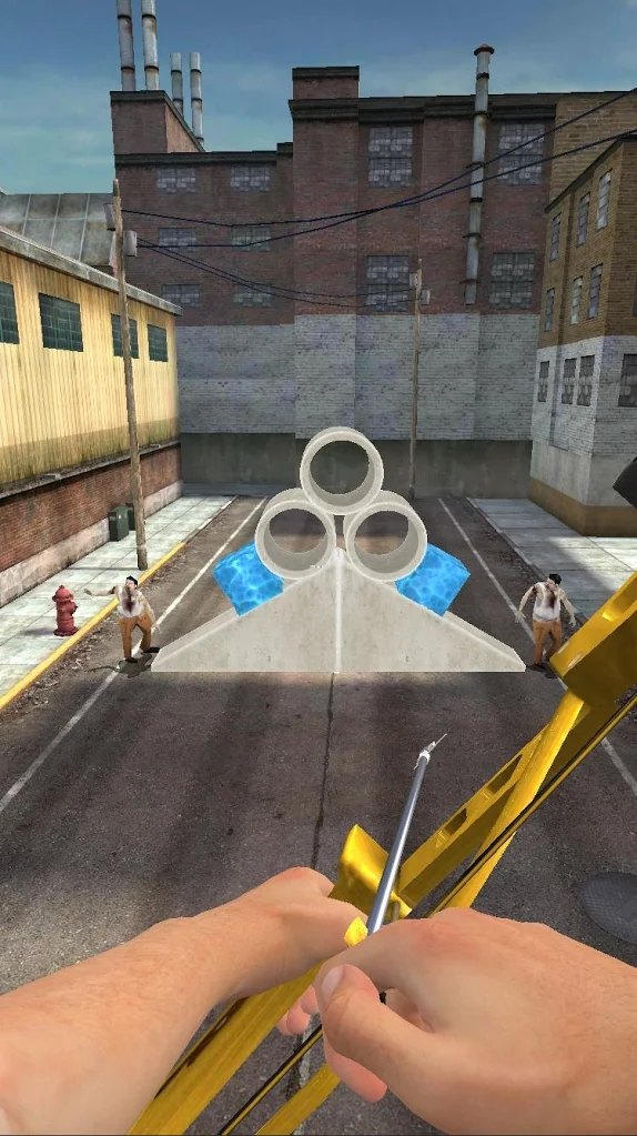 僵尸粉碎-射箭英雄截图