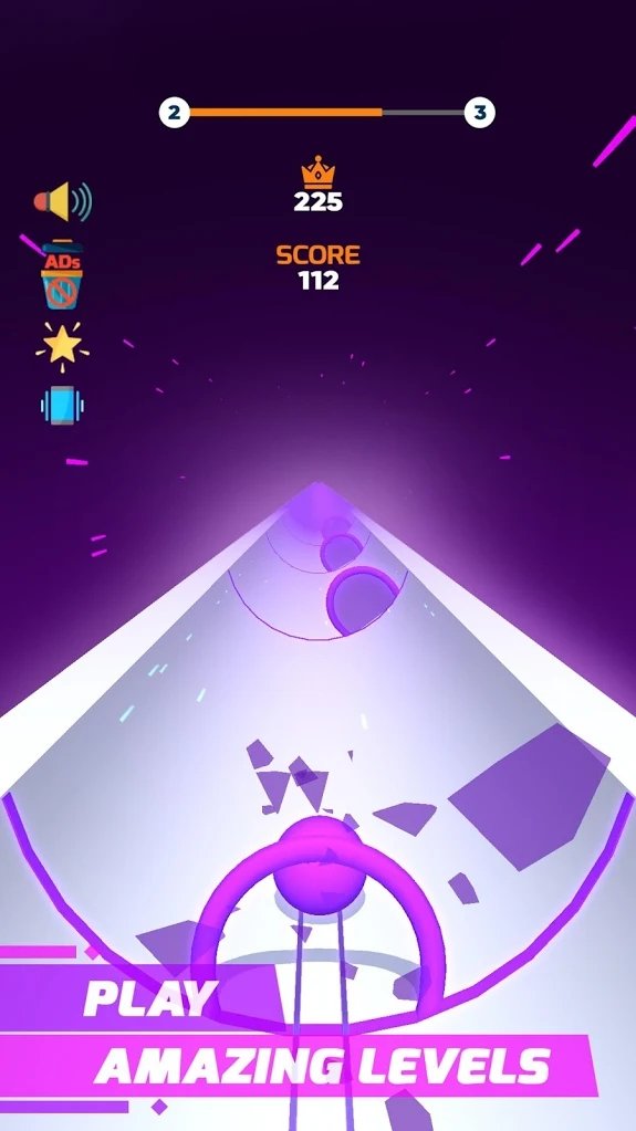 粉碎球击中截图