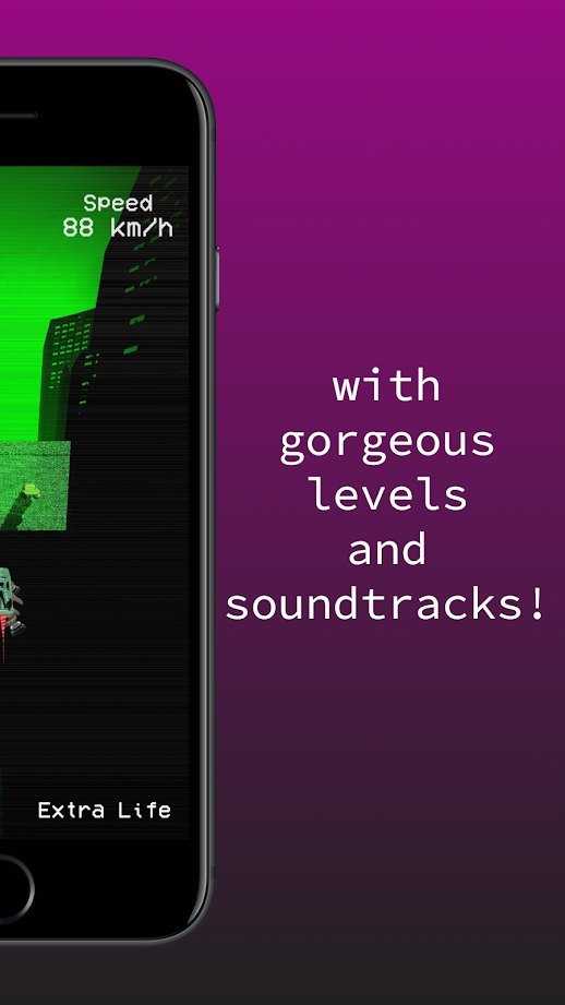 复古超跑无尽奔跑者截图