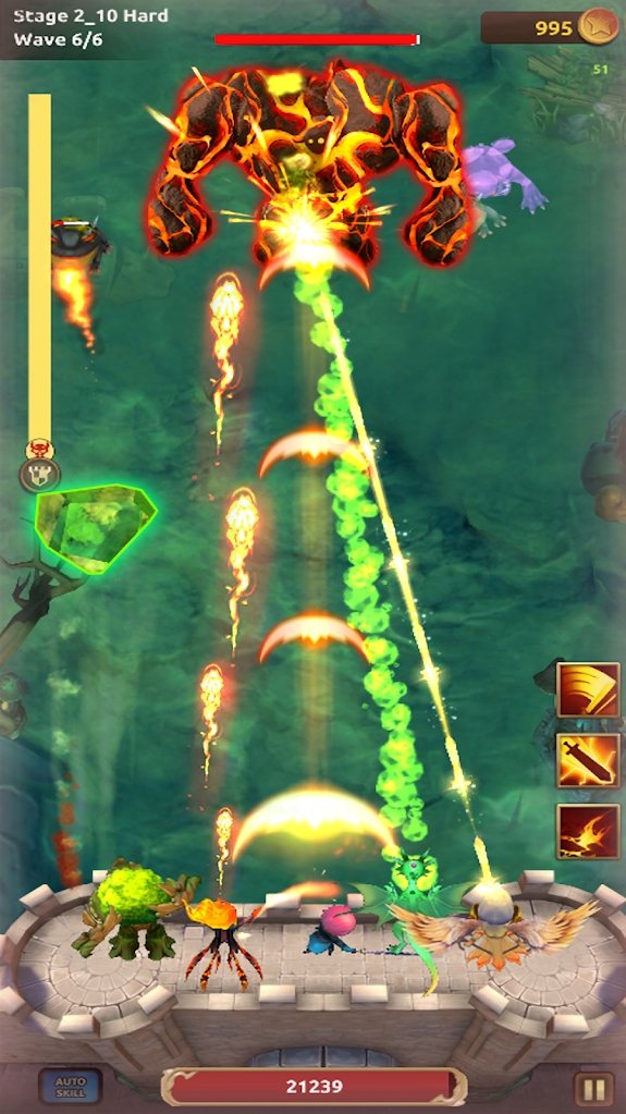 骑士战争：空闲防御截图