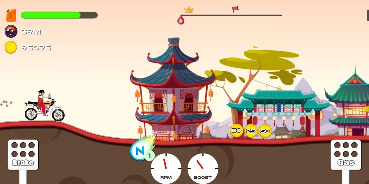 世界爬坡赛车截图