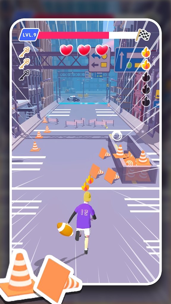 橄榄球传球截图