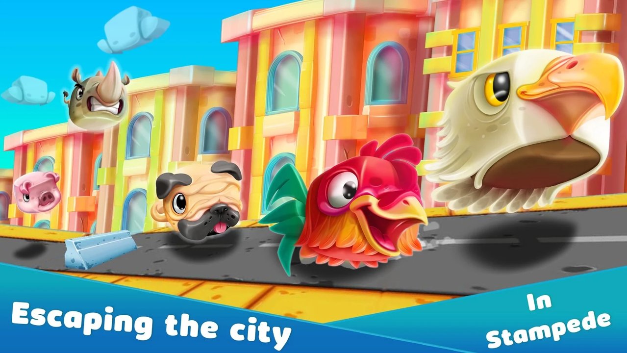 狂奔兽兽：动物园大逃亡截图