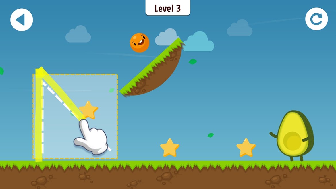 我的鳄梨呢？绘制线条截图