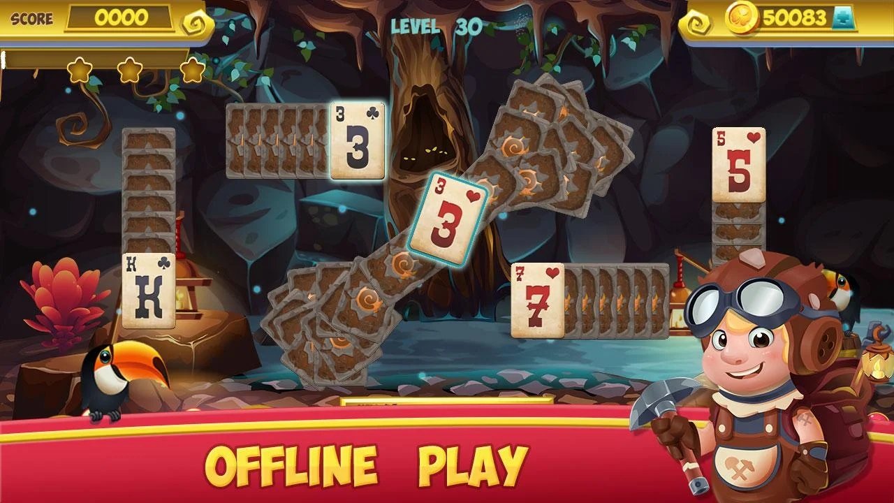 单人纸牌寻宝截图