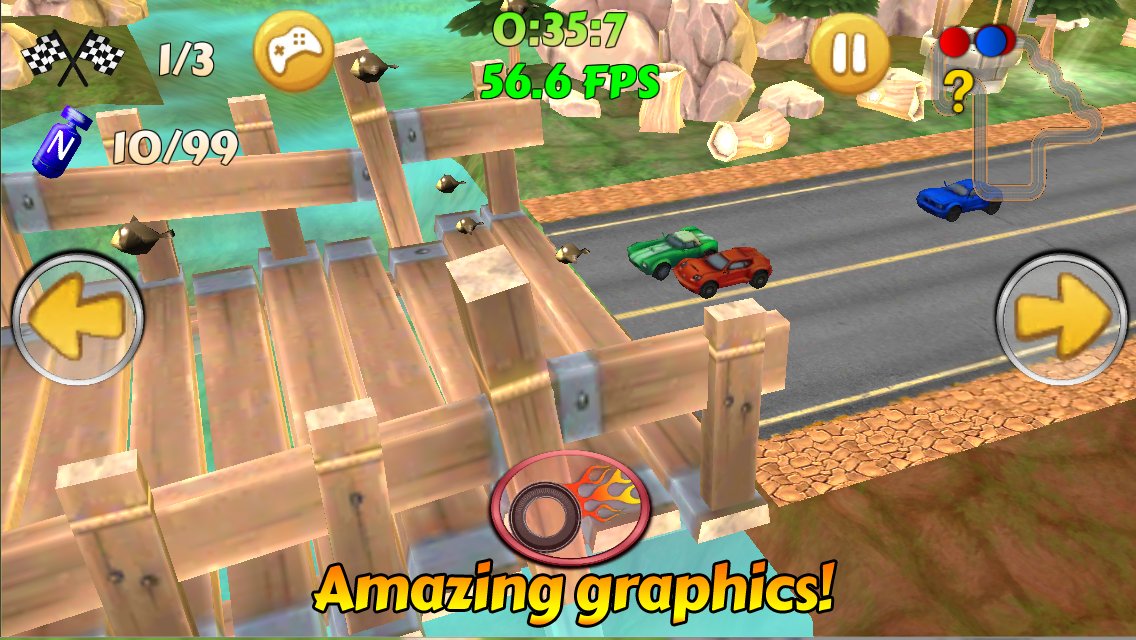 卡通赛车之旅截图