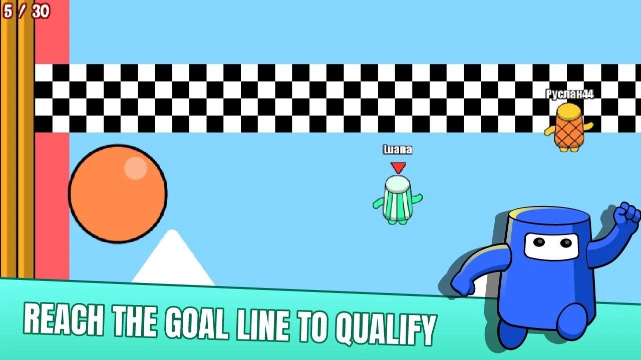 糖豆人：在线比赛截图