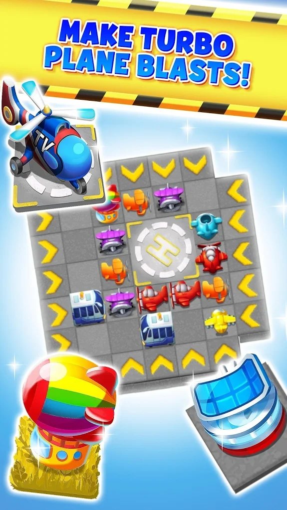 空中交通难题-飞机消除截图