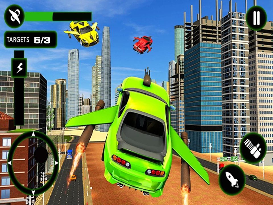 未来飞车射击：汽车大战截图