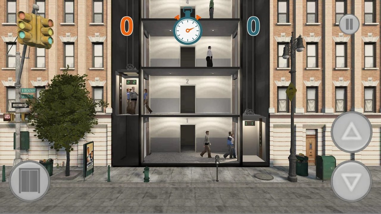 疯狂的升降机截图