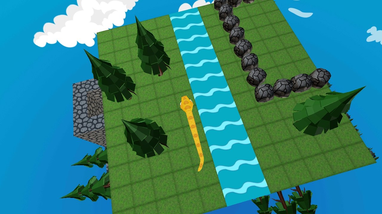 立方体中的蛇截图