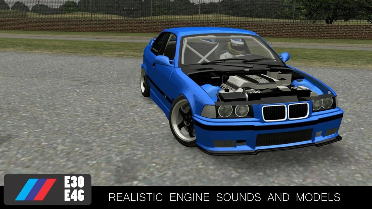 宝马赛车和驾驶模拟器截图