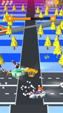 汽车赛道冲刺截图