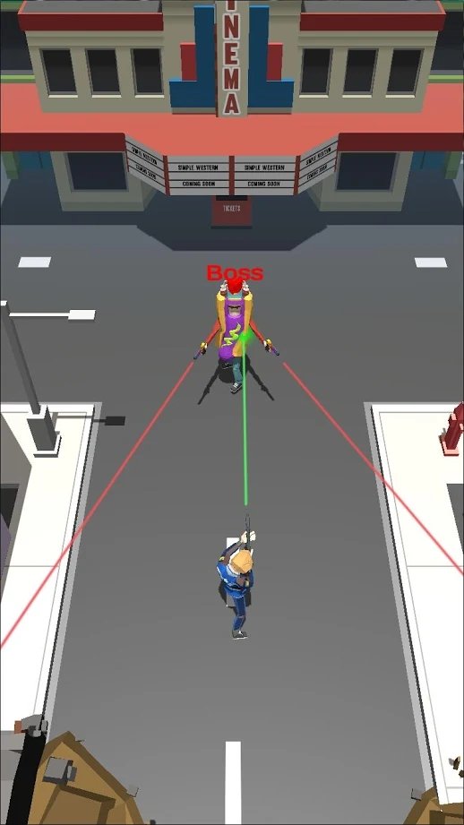 刚刚开枪！截图