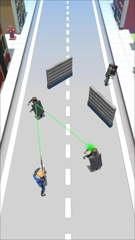 刚刚开枪！截图