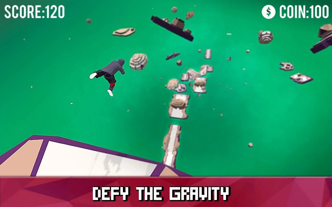 空中跑酷跑者截图