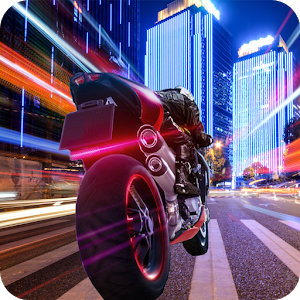 摩托车公路交通赛车手