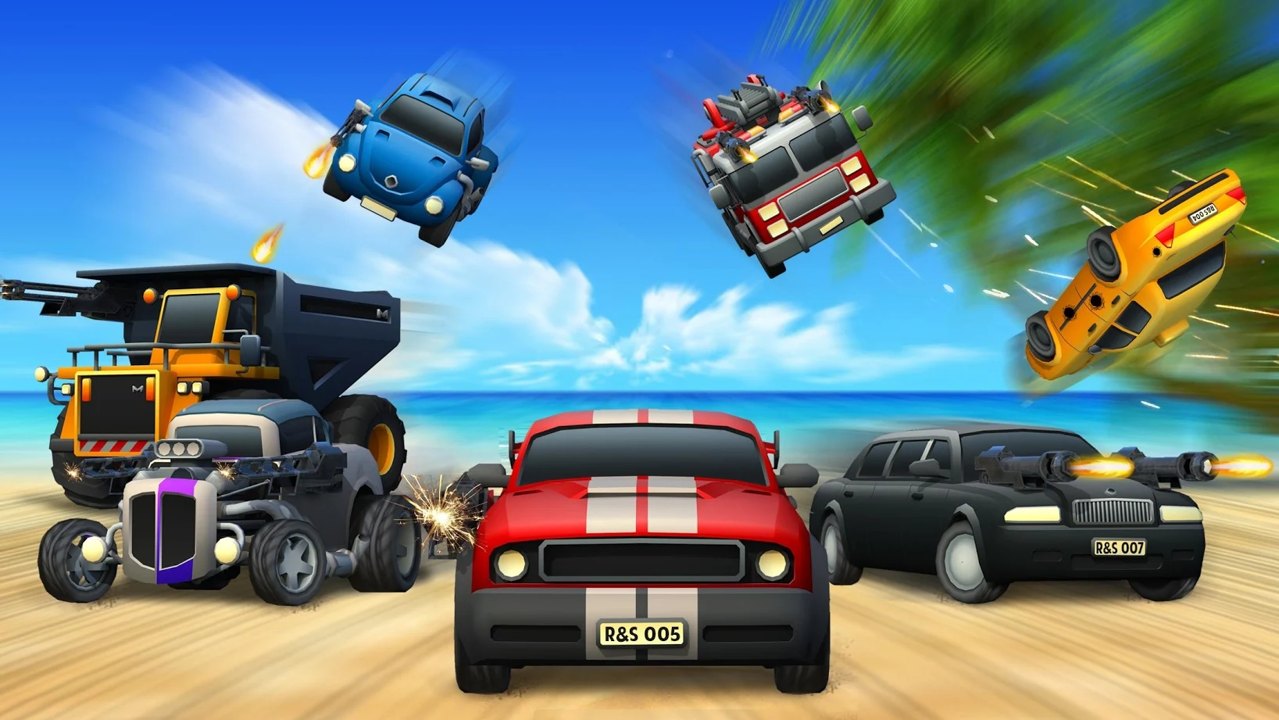 赛车和射击-汽车粉碎截图