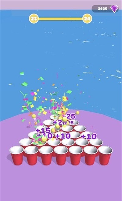 纸杯叠叠跑截图