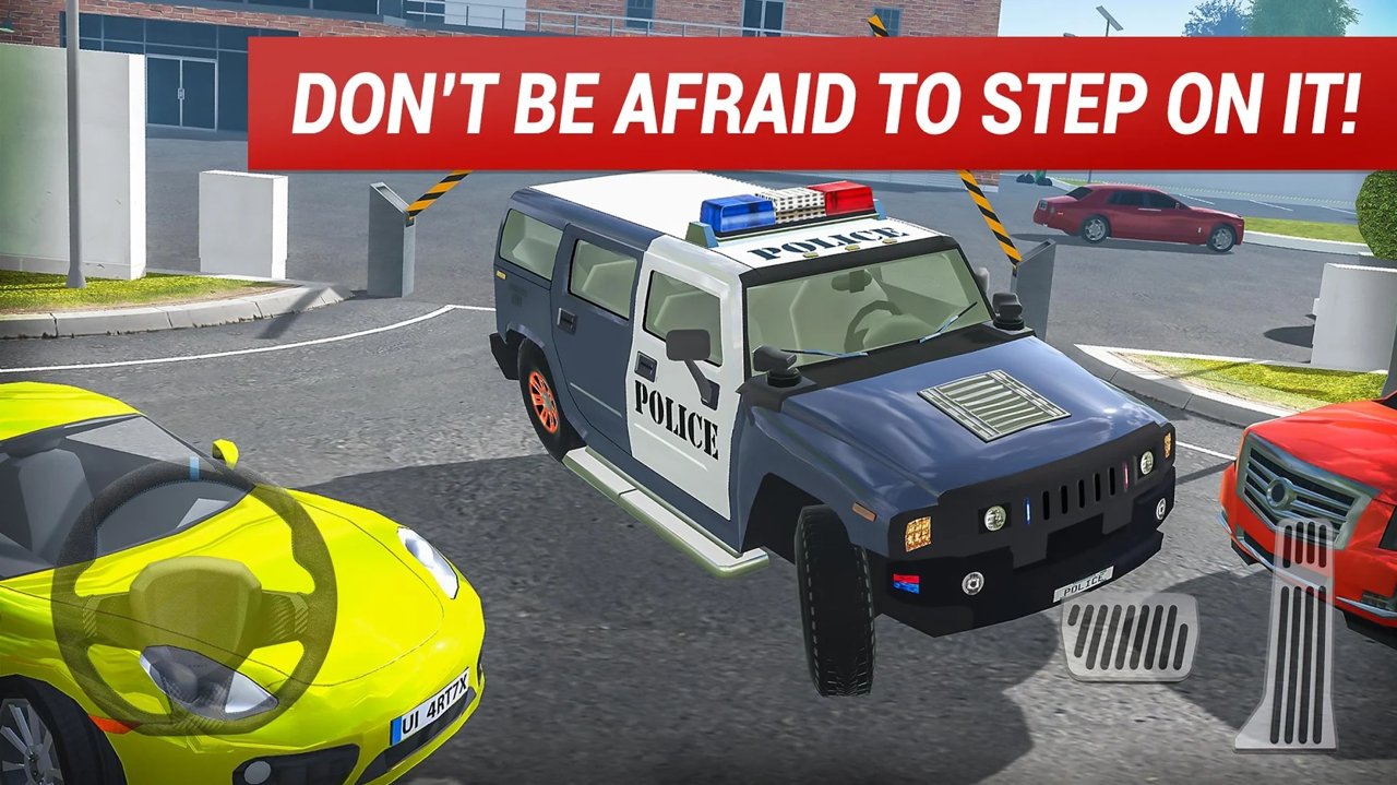 城市驾驶停车截图