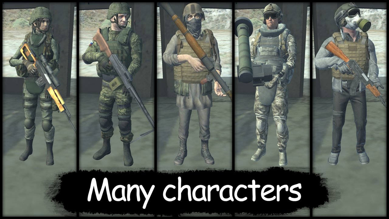 控制射击CS截图