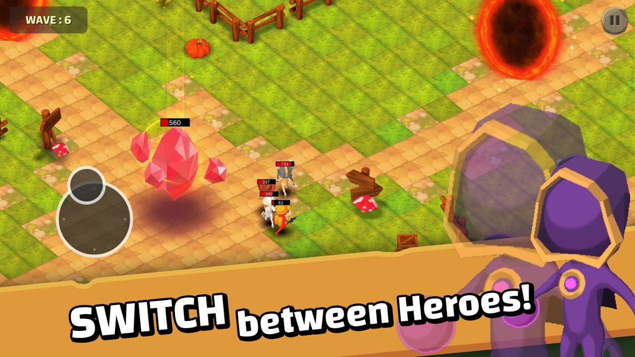 棍子英雄：动作防御截图