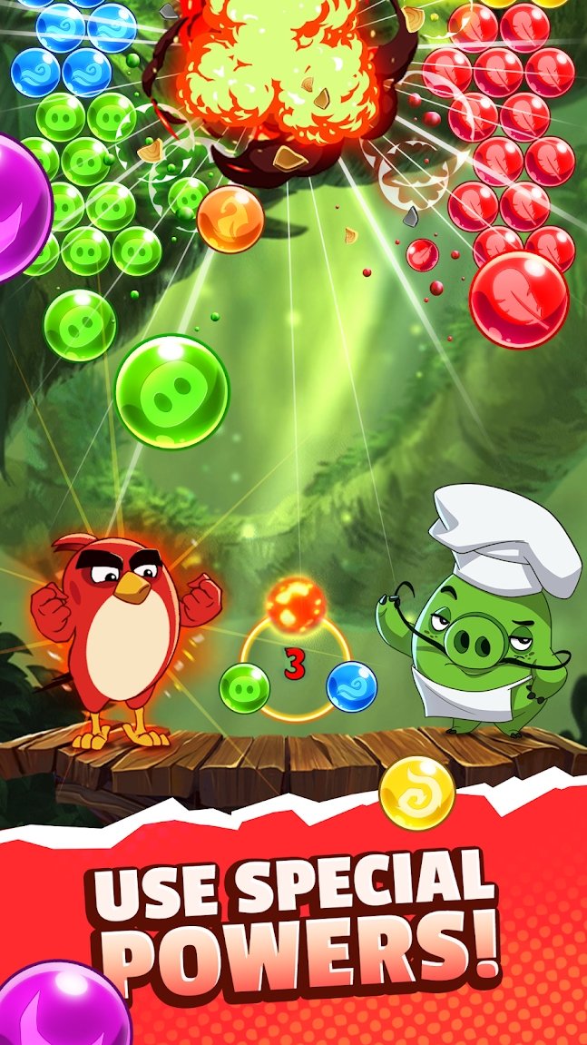 愤怒的小鸟泡泡龙2截图