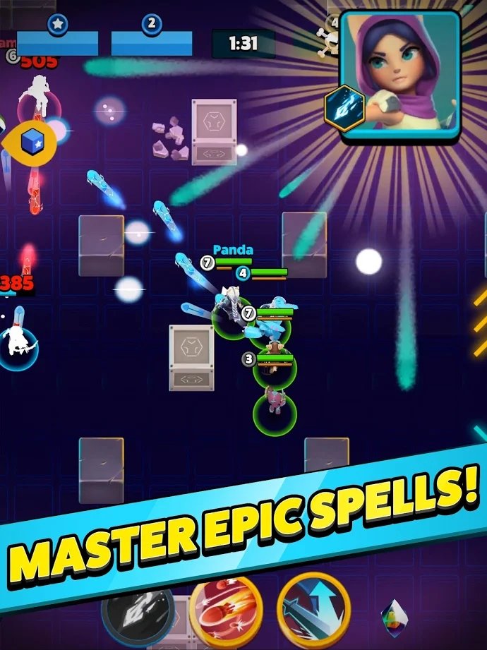 星尘之战：竞技场战斗截图