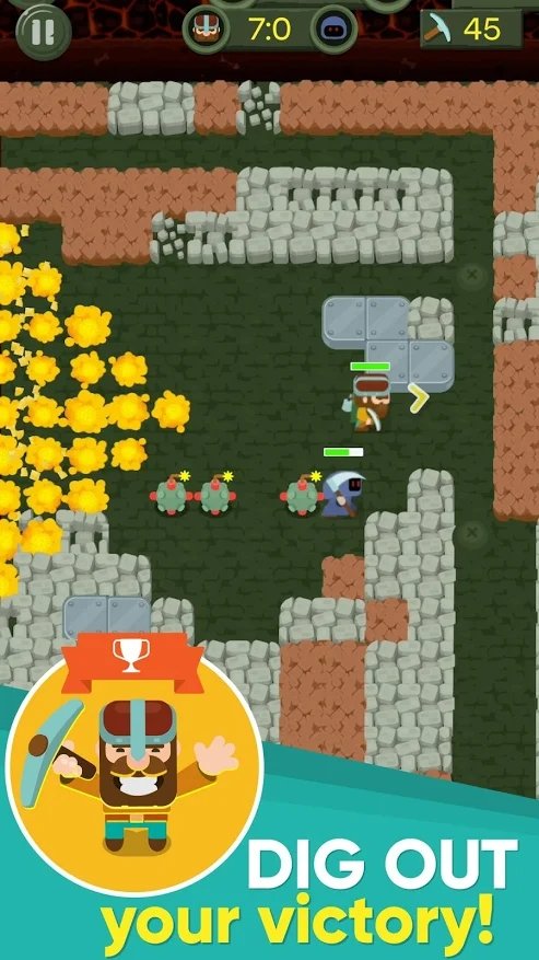 挖掘轰炸机：PvP多人挖掘战斗截图