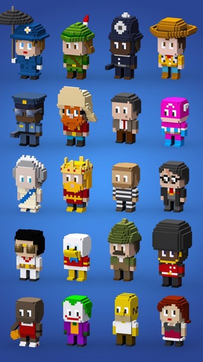 方块警察捉强盗截图