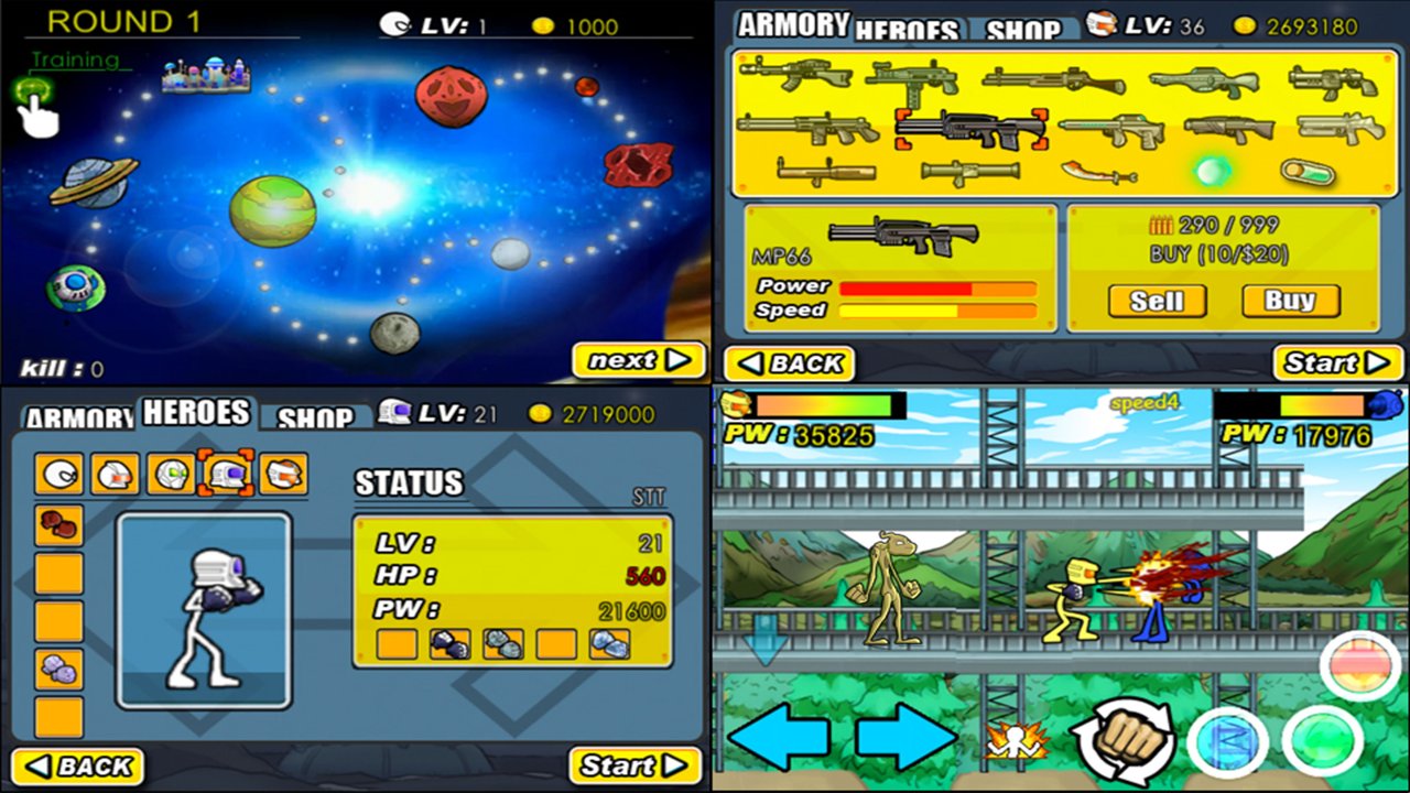 愤怒的火柴人3截图