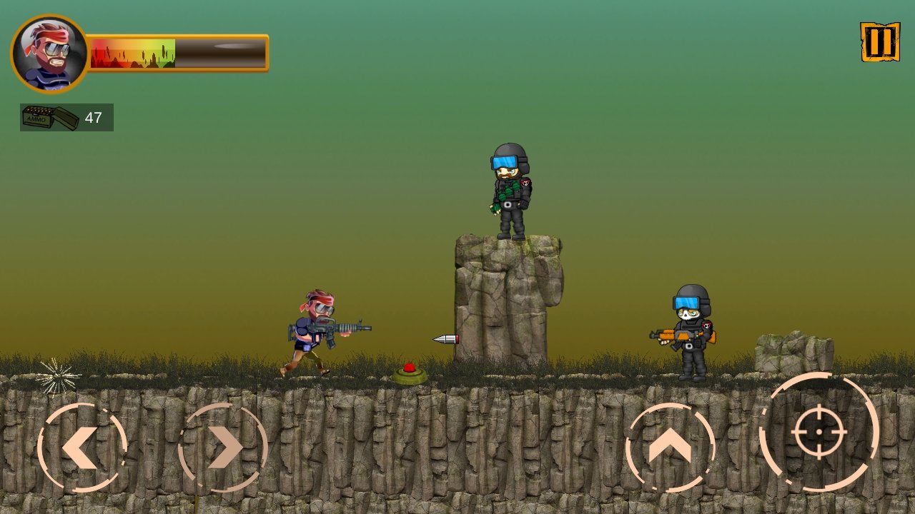 金属打击：射击士兵截图