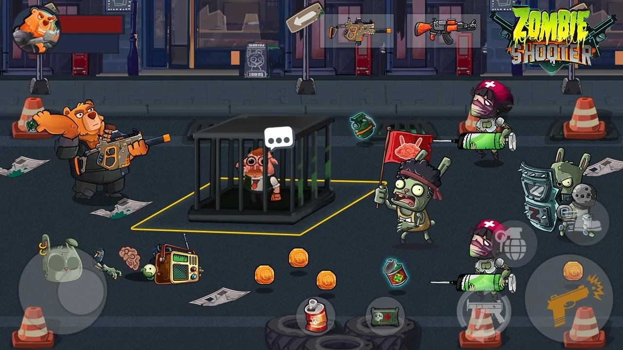 熊枪手：僵尸枪手截图