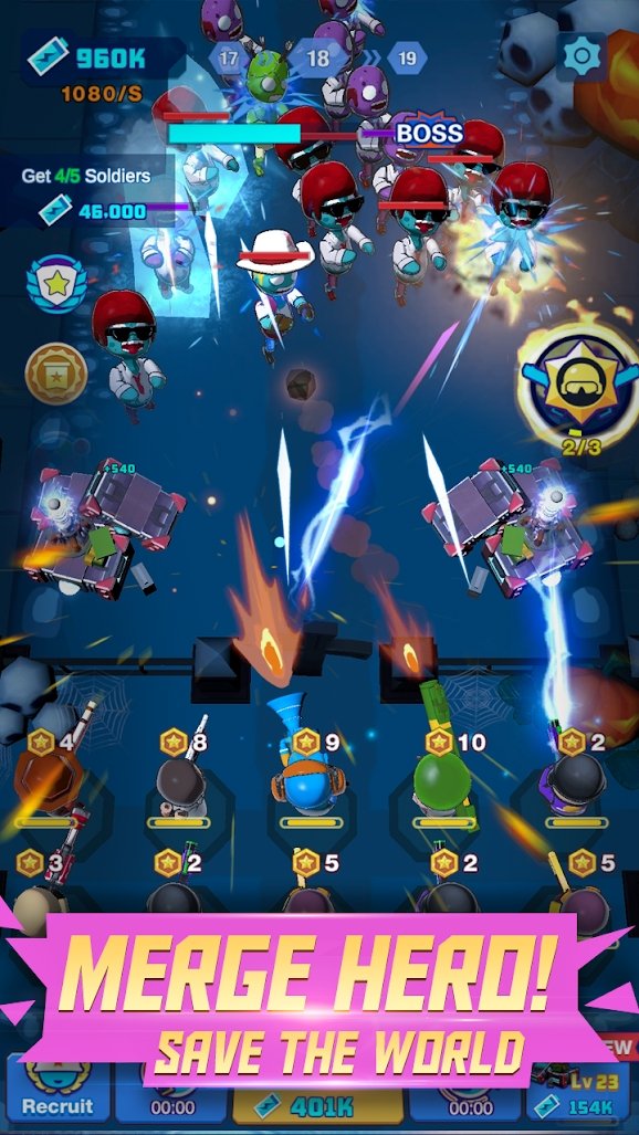 僵尸大战：防御截图