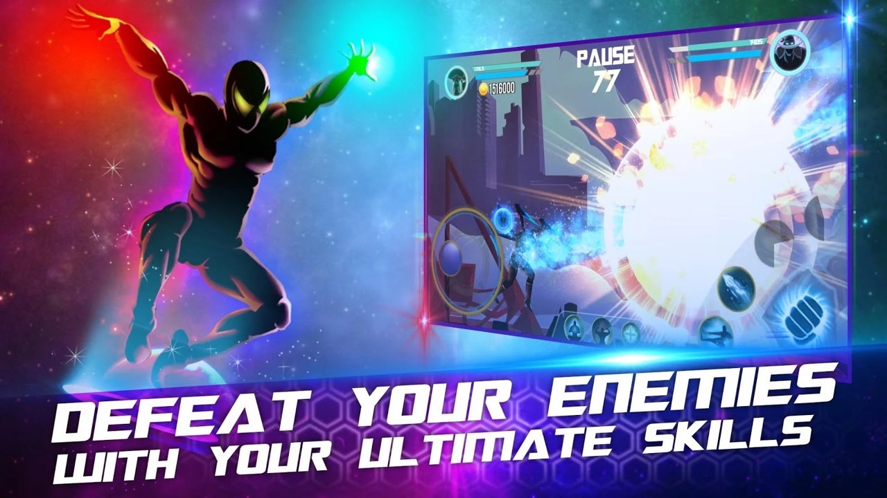 暗影战士之战：超级英雄传奇截图