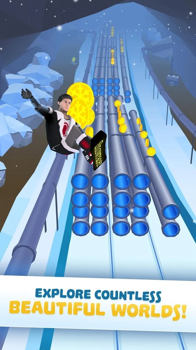 雪人-山峰冲刺截图